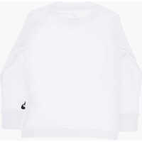 Tricouri pentru Baieti - Tricouri Nike Long Sleeve Crew-Neck T-Shirt With Printed Logo White Baieti (BM 13452059) - B-mall.ro