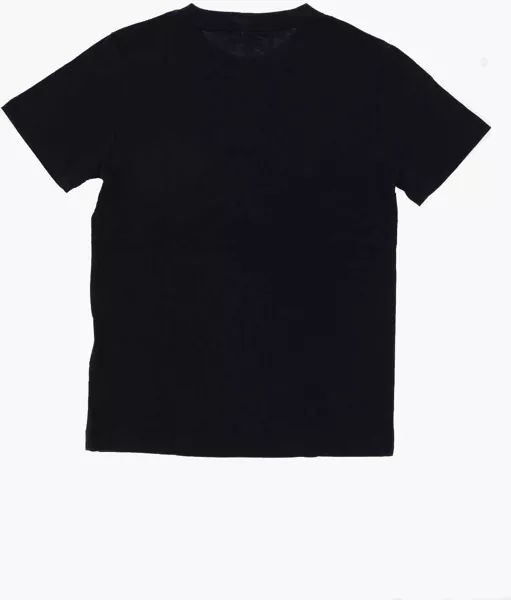 Tricouri Converse All Star Chuck Taylor Crew-Neck T-Shirt With Maxi Logo Black Baieti (BM 13452062) 3