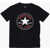 Converse All Star Chuck Taylor Crew-Neck T-Shirt With Maxi Logo Black