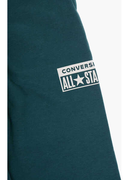 Pantaloni de trening Converse All Star Solid Color Joggers With Contrasting Logo Green Baieti (BM 13452065) 2