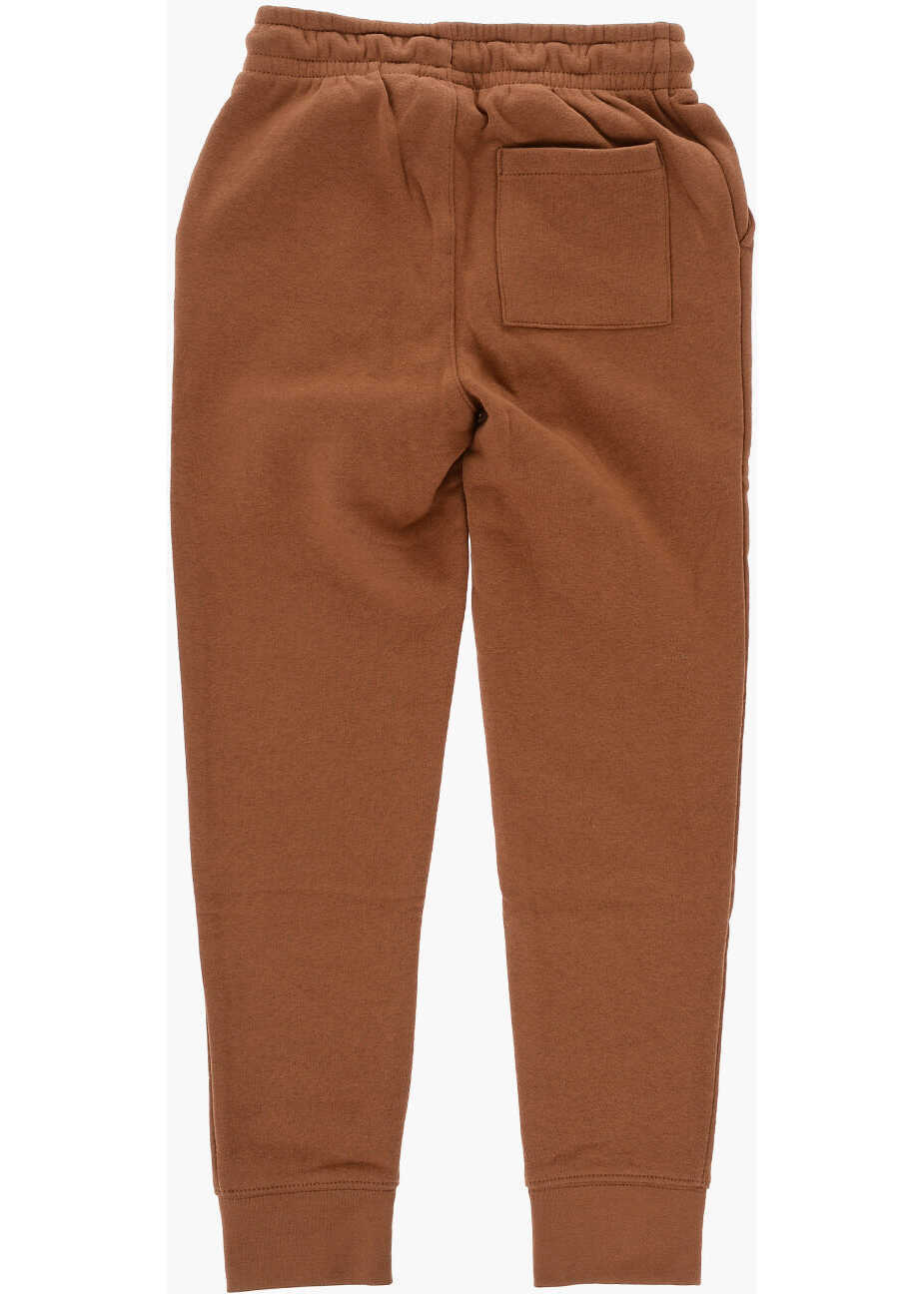 Pantaloni de trening Nike Air Jordan Fleeced-Cotton Blend Mj Essentials Joggers Brown Baieti (BM 13452071) 3