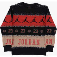 Bluze de trening Nike Air Jordan Patterned Mj Holiday Crew-Neck Sweatshirt