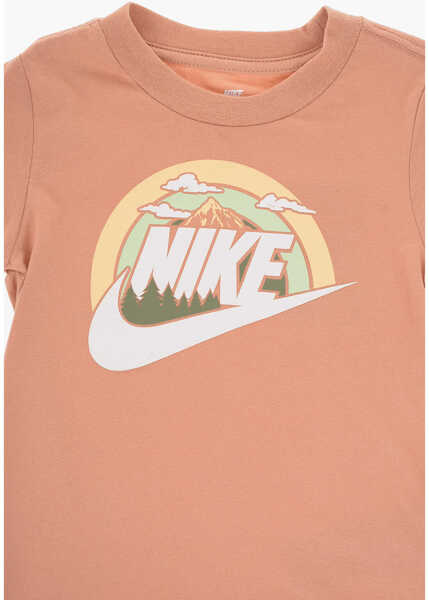 Tricouri Nike Crew-Neck T-Shirt Wilderness With Print On The Front Brown Baieti (BM 13452077) 2