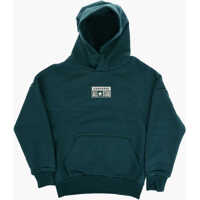 Bluze de trening All-Star Fleeced-Cotton Blend Relaxed Hoodie With Maxi Patch Baieti