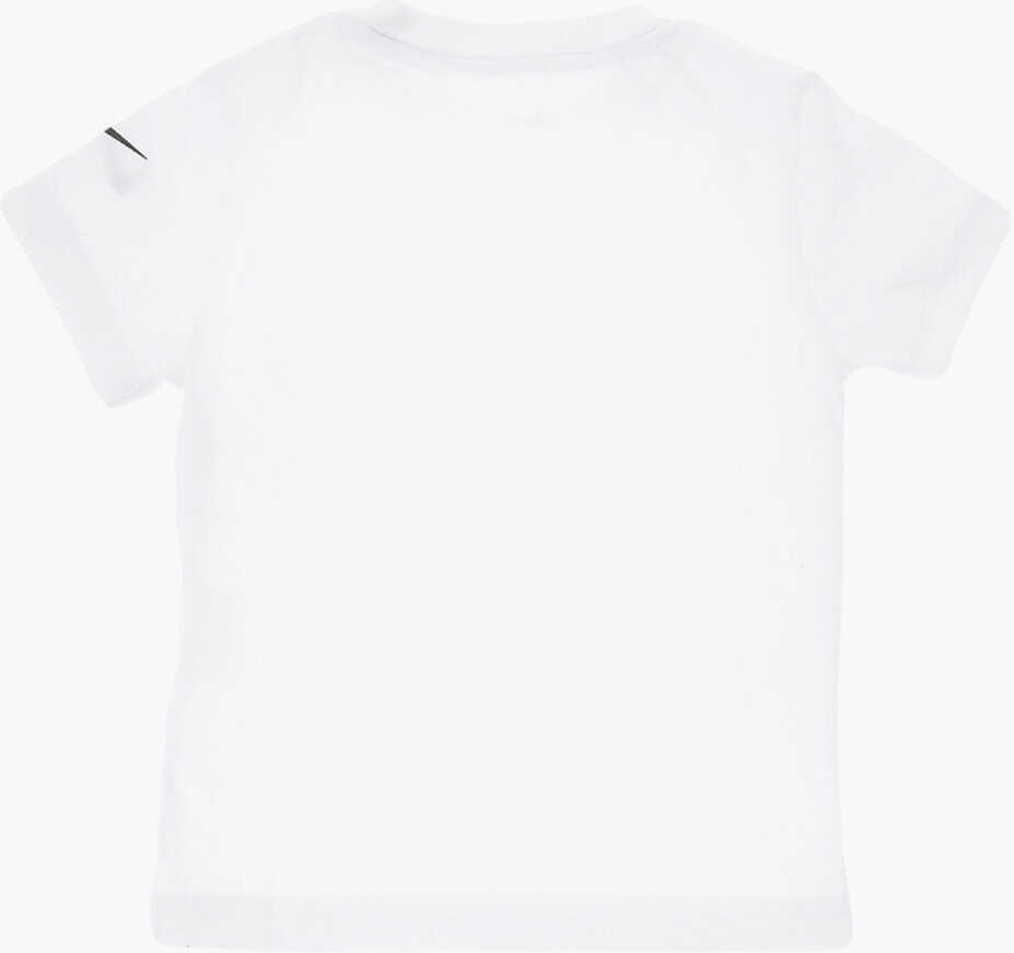 Tricouri Nike Logo Printed Crew-Neck T-Shirt White Baieti (BM 13452269) 3