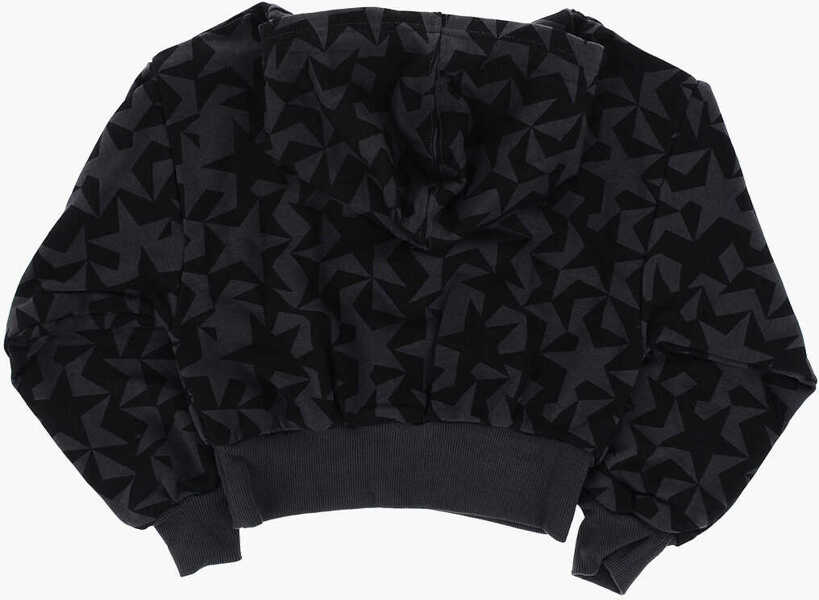 Bluze de trening Converse Printed Hoodie With Contrasting Logo Black Baieti (BM 13452272) 3