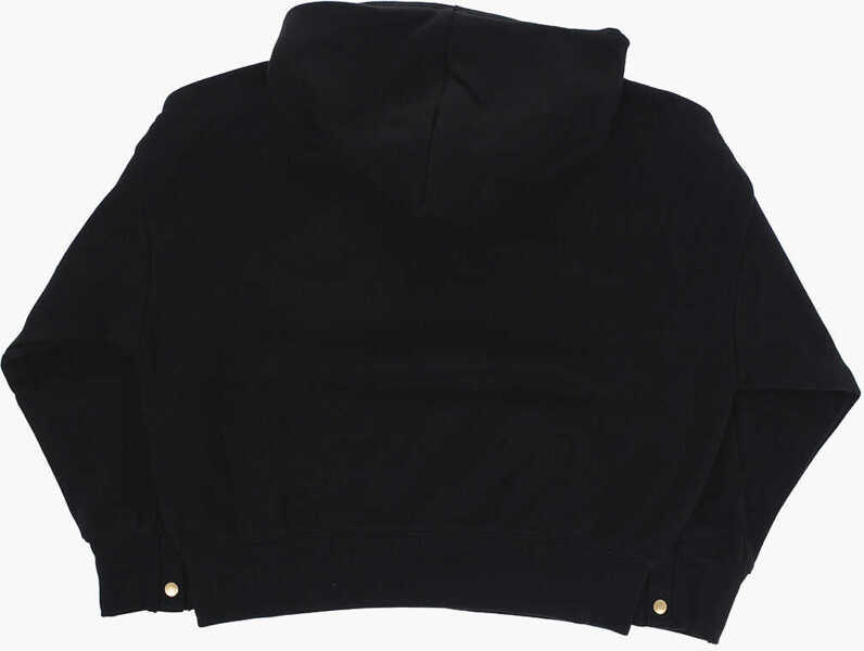 Bluze de trening Nike Air Jordan Fleeced-Cotton Blend Take Flight Snap Hoodie Black Baieti (BM 13452281) 3