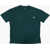 Converse All Star Solid Color Crew-Neck T-Shirt With Breast Pocket Green