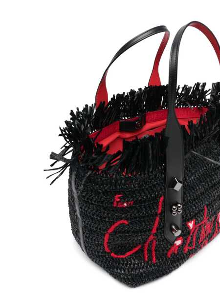 Genti de mana Christian Louboutin Christian Louboutin Handbags BLKMULBLKGUNMET Femei (BM 13454654) 5