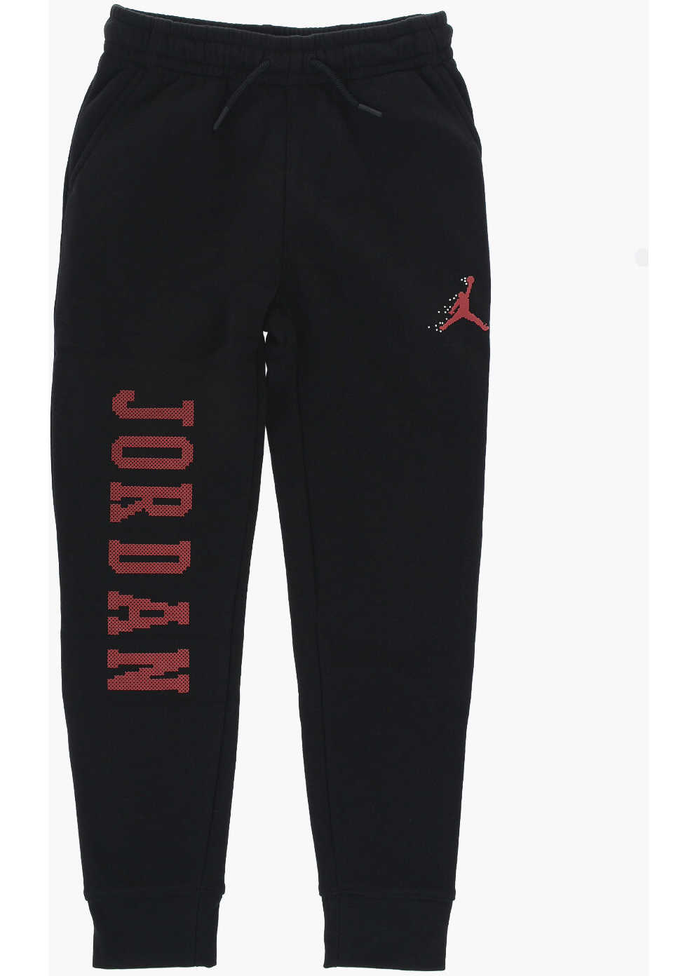 Nike Air Jordan Fleeced-Cotton Blend Mj Essentials Joggers Black