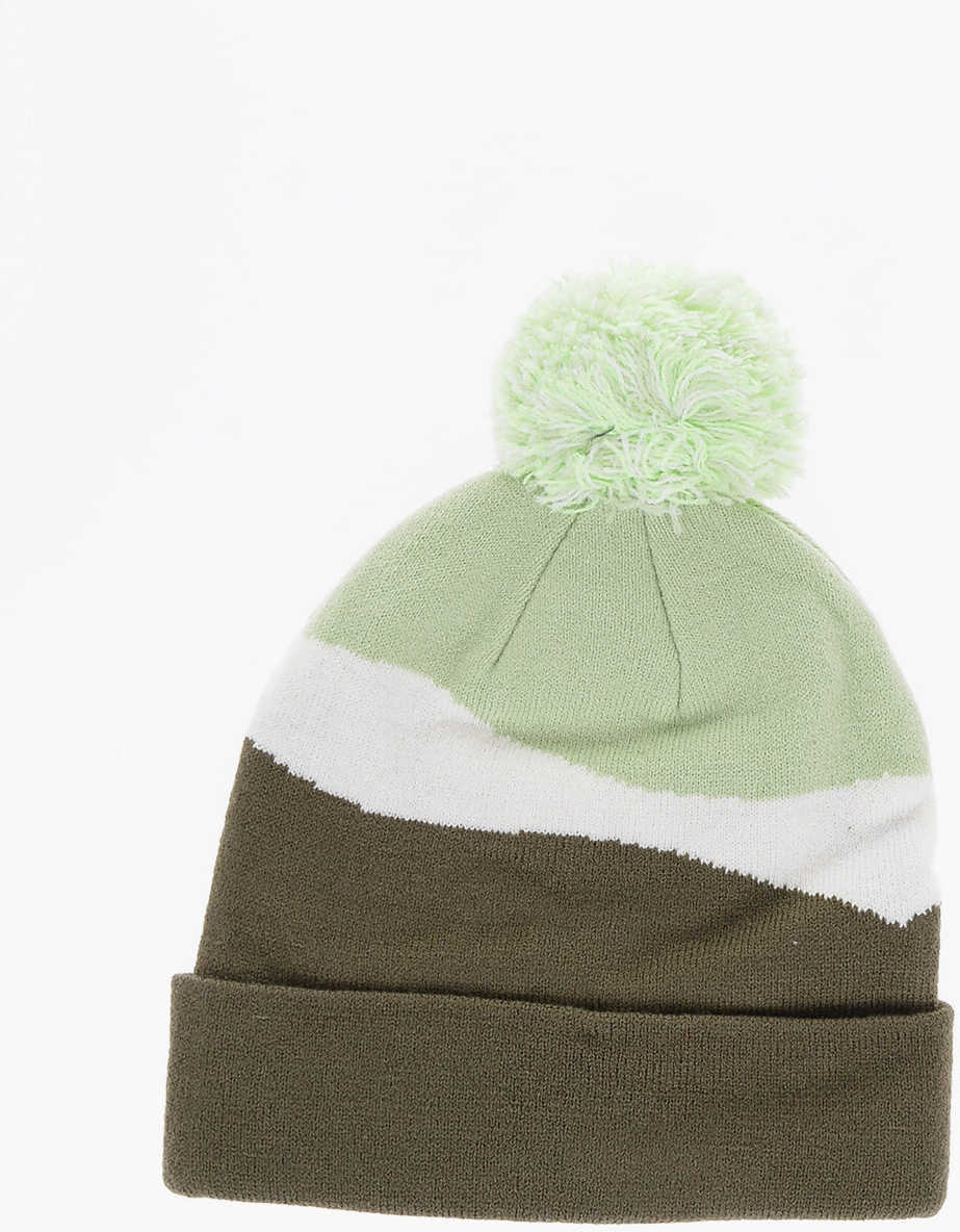 Caciuli Nike Glovers And Beanie Set Snow Day With Pom Pom Green Baieti (BM 13461545) 4