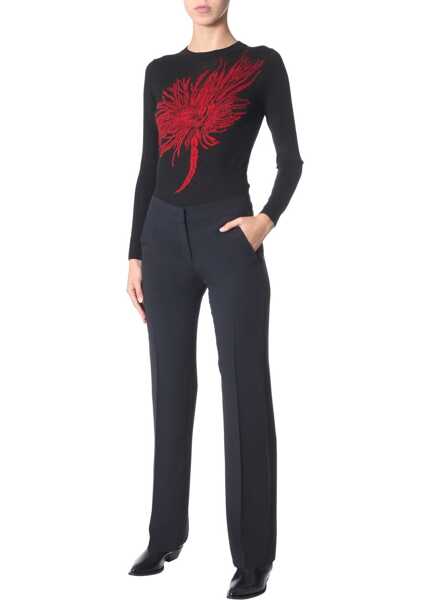 Pantaloni casual N21 Pants With Side Band BLACK Femei (BM 13461863) 2