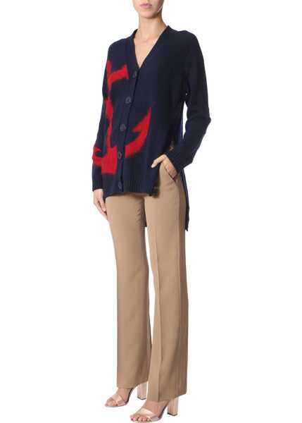 Pantaloni casual N21 Pants With Side Band BEIGE Femei (BM 13461866) 2