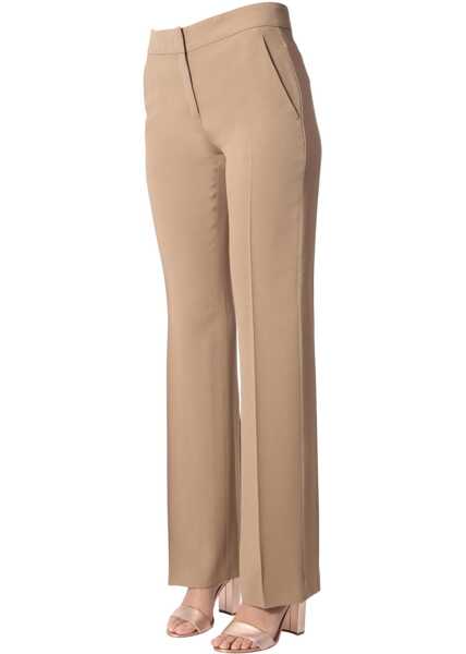 Pantaloni casual N21 Pants With Side Band BEIGE Femei (BM 13461866) 3