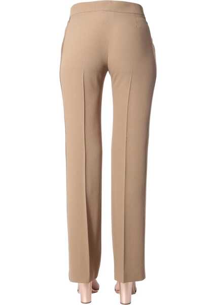 Pantaloni casual N21 Pants With Side Band BEIGE Femei (BM 13461866) 4