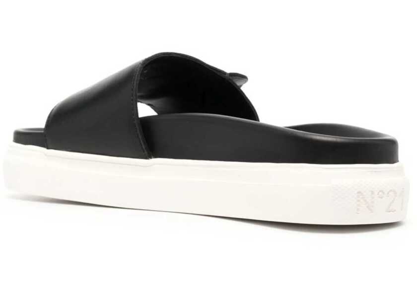Papuci N21 Slide Sandals With Logo BLACK Femei (BM 13461896) 3