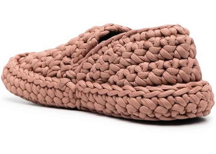 Balerini N21 Braided Workmanship Slip-On NUDE Femei (BM 13461920) 3