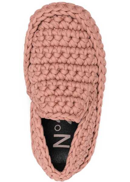 Balerini N21 Braided Workmanship Slip-On NUDE Femei (BM 13461920) 4