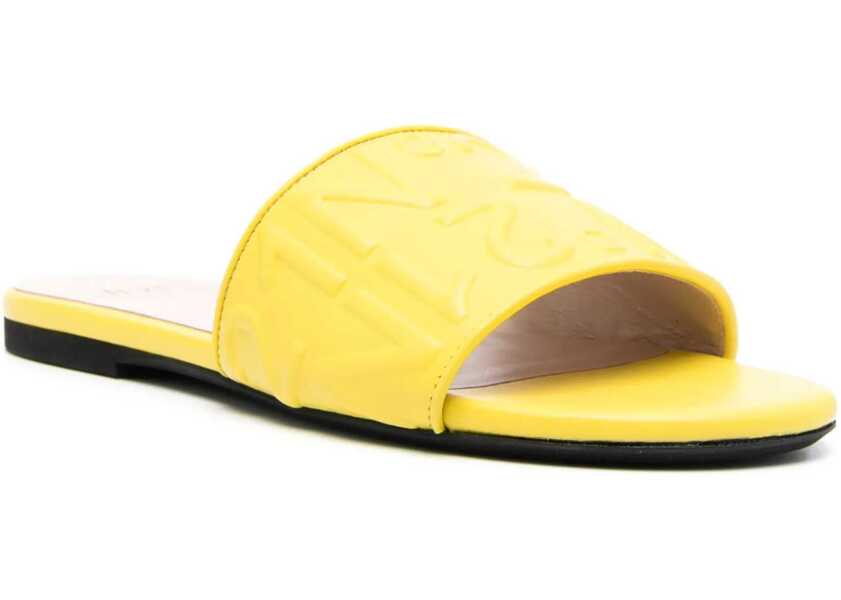Sandale N21 Slide Sandal With Logo YELLOW Femei (BM 13461986) 2