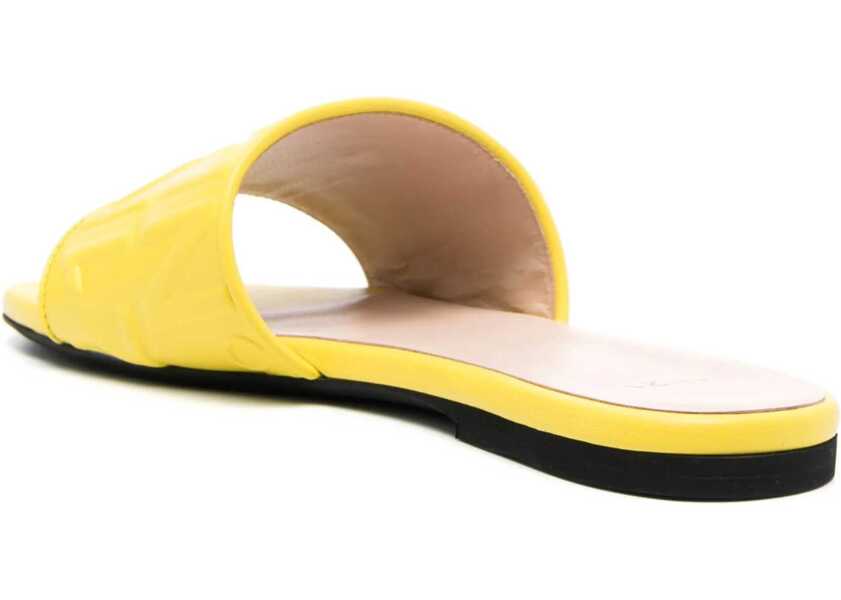 Sandale N21 Slide Sandal With Logo YELLOW Femei (BM 13461986) 3