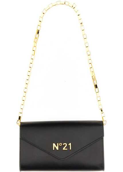 Portofele N21 Wallet With Chain And Logo BLACK Femei (BM 13461992) 3