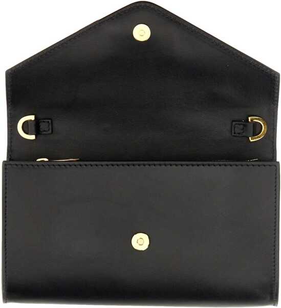 Portofele N21 Wallet With Chain And Logo BLACK Femei (BM 13461992) 4