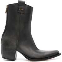Cizme scurte Leather Boot Femei