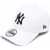 New Era 9FORTY New York Yankees MLB League Basic Cap White