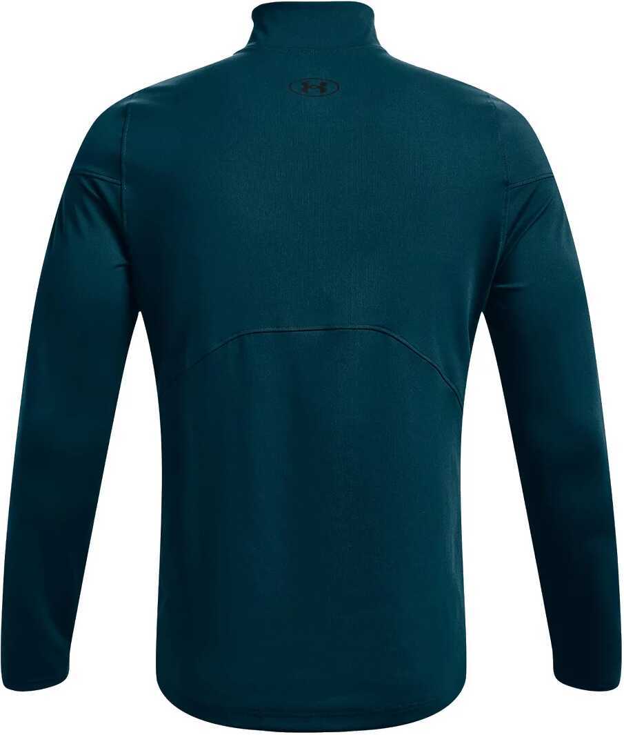 Bluze Under Armour ColdGear Rush Mock Green Barbati (BM 13463879) 2