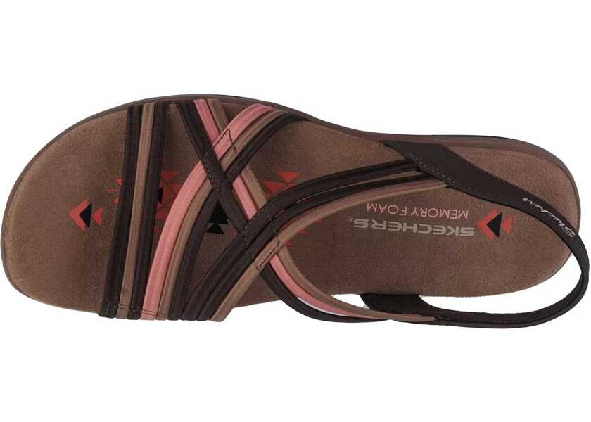 Sandale fara toc SKECHERS Reggae Slim Simply Stretch Sandals Brown Femei (BM 13463897) 3