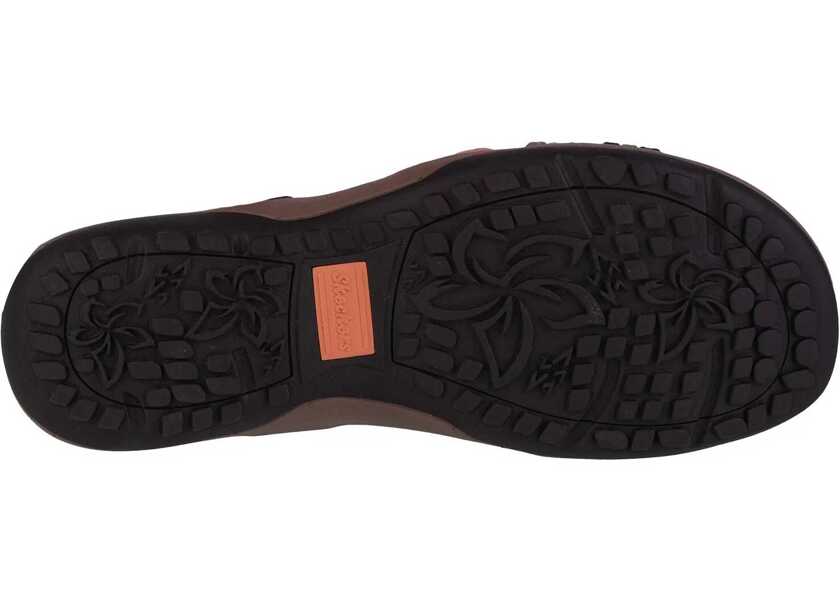 Sandale fara toc SKECHERS Reggae Slim Simply Stretch Sandals Brown Femei (BM 13463897) 4