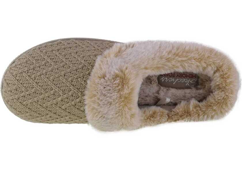 Papuci SKECHERS Cozy Campfire - Home Essential Beige Femei (BM 13463903) 3
