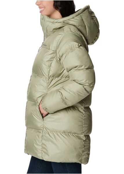 Jachete Columbia Puffect Mid Hooded Jacket Green Femei (BM 13463915) 3