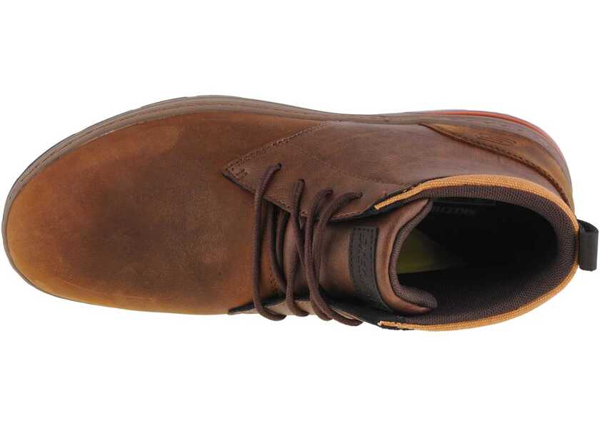 Pantofi casual SKECHERS Evenston - Renli Brown Barbati (BM 13464002) 3