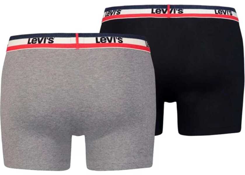 Chiloti Levis Boxer 2 Pairs Briefs Black Barbati (BM 13464380) 2