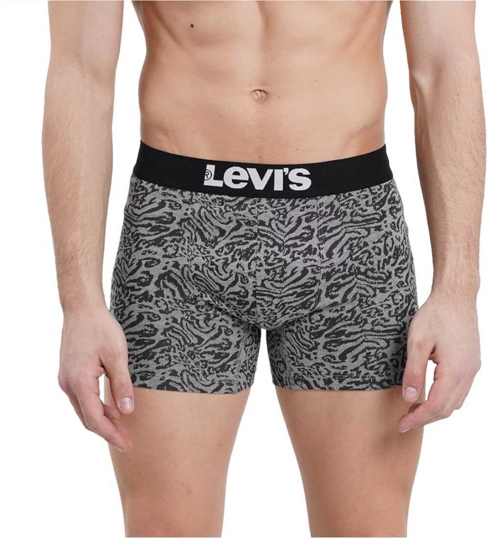 Chiloti Levis Boxer 2 Pairs Briefs Grey Barbati (BM 13464434) 2