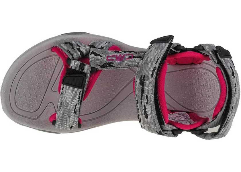 Sandale fara toc CMP Hamal Hiking Sandal Jr Grey Fete (BM 13464443) 3