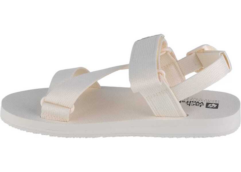 Sandale fara toc Jack Wolfskin Urban Entdeckung Belt Sandal W Beige Femei (BM 13464575) 2