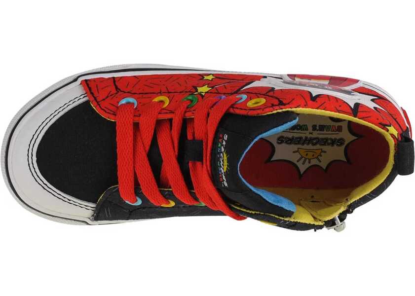 Sneakers SKECHERS Street Fame - Ultra Fun Red Titan Red Baieti (BM 13464584) 3