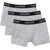 Lacoste 3-Pack Boxer Briefs Grey