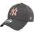New Era 9FORTY Tech New York Yankees MLB Cap Grey