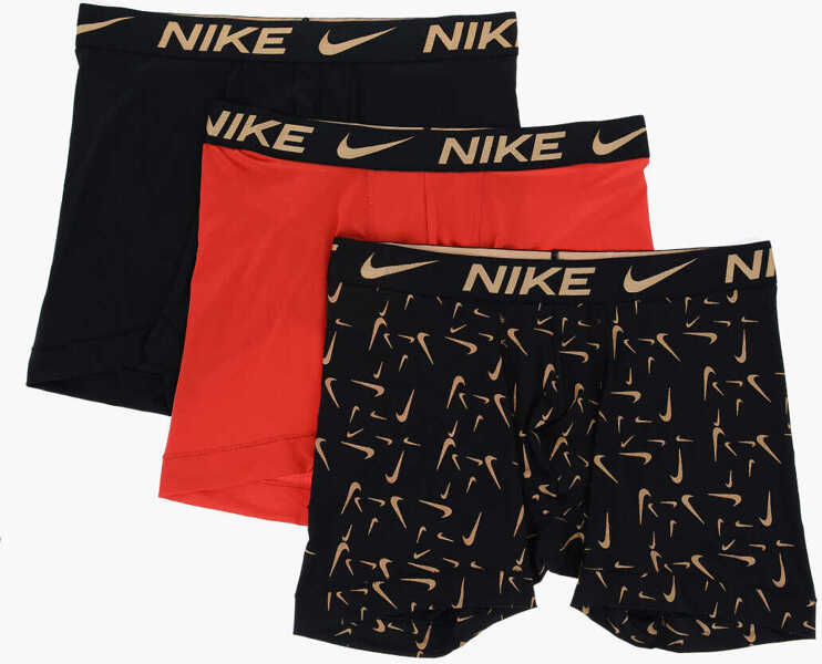 Lenjerie intima Nike Dri-Fit 3 Pairs Of Boxers Set With Golden Logo Black Barbati (BM 13466882) 2