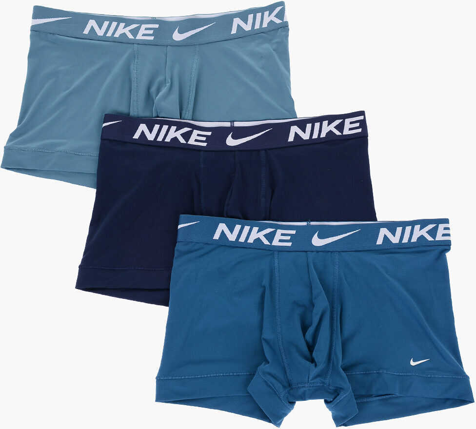 Lenjerie intima Nike Set Of 3 Dri-Fit Boxer With Logoed Elastic Band Light Blue Barbati (BM 13467176) 2