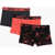 Nike Logoed At The Waist 3 Pairs Of Boxers Set Black