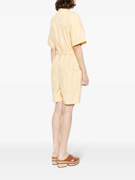 Rochii Isabel Marant Isabel Marant toile Cotton Jumpsuit YELLOW Femei (BM 13470929) 4