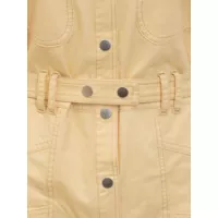 Rochii Isabel Marant Dama - Rochii Isabel Marant Isabel Marant toile Cotton Jumpsuit YELLOW Femei (BM 13470929) - B-mall.ro