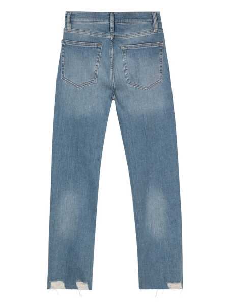 Blugi skinny FRAME Frame Le High Straight Jeans Navy Femei (BM 13478618) 2
