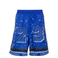 Sorturi de baie Off-White Off-White Beach Boxer Shorts With Bandana Pattern