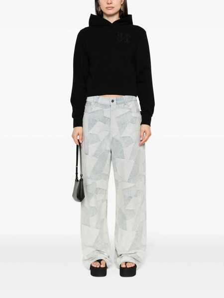 Pulovere Palm Angels Palm Angels Sweatshirt With Logo Black Femei (BM 13482119) 2