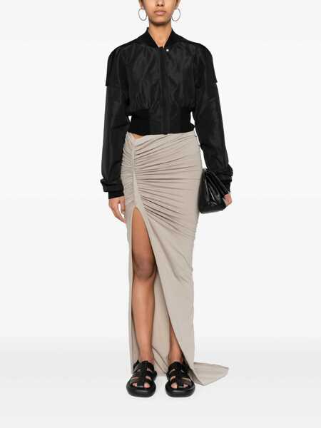 Bomber jacket Rick Owens Rick Owens Cropped Bomber Jacket Black Femei (BM 13482968) 2